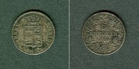 Altdeutschland 6 Kreuzer Württemberg 1840 ss- -