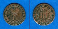 Altdeutschland 3 Pfennige Waldeck 3 Pfennig 1730 f.ss -