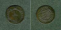 Altdeutschland 1/2 Kreuzer Württemberg 1/2 Kreuzer 1829 ss+ -