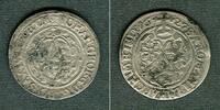 Altdeutschland 1/24 Taler Sachsen (Groschen) 1627 HI f.ss -