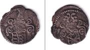 Altdeutschland 3 Pfennige Sachsen 3 Pfennig / Dreier 1538 ss -
