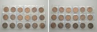 BUNDESREPUBLIK DEUTSCHLAND 1 Pfennig  (18 Stück) 1949, 1950, 1968, 1969,... 75.07 元 含税 ＋  83.41 元 运费