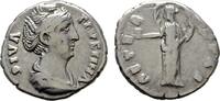 RÖMISCHE KAISERZEIT AR-Denar Diva Faustina Senior, gest. 140/141 -