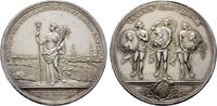SACHSEN Silbermedaille Xaver, 1763-1768. -