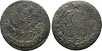 RUSSLAND Ku.-5 Kopeken Katharina II., 1762-1796. -