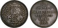 SPANIEN Silbermedaille Montalban-Stadt -