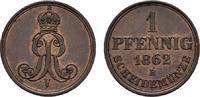 HANNOVER Ku.-Pfennig Georg V., 1851-1866. -