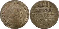 Pommern-unter schwedischer Besetzung 1/6 Taler Adolph Friedrich 1751-1771. -