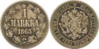 Finnland Markka Alexander II. von Rußland 1855-1881. -