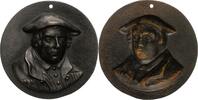Personenmedaillen Geschwärzte Eisengussmedaille Luther, Martin *10.11.1483 Eisleben +18.2.1546 Eisleben. -