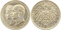 Mecklenburg-Schwerin 2 Mark Friedrich Franz IV. 1897-1918. -