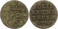 Brandenburg-Preußen Schilling Friedrich I. 1701-1713. -