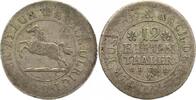 Braunschweig-Wolfenbüttel 1/12 Taler Anton Ulrich, allein 1704-1714. -