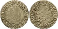 Haus Habsburg 3 Kreuzer 1630 HR Ferdinand II. 1619-1637. Prägeschwäche, ... 133.88 元 含税 ＋  50.20 元 运费