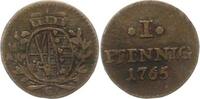 Sachsen-Albertinische Linie Pfennig Friedrich August III. 1763-1806. -