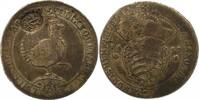 Henneberg, Grafschaft 2/3 Taler Bernhard von Sachsen-Meiningen 1680-1706. -