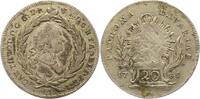 Bayern 20 Kreuzer Karl Theodor 1777-1799. -