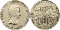 Personenmedaillen Silbermedaille Mozart, Wolfgang Amadeus * 27.1.1756 in Salzburg, + 5.12.1791 Wien, Komponist. -