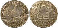Henneberg, Grafschaft 2/3 Taler Gemeinschaftsprägungen nach der Teilung 1691-1702, Anteil Gotha-Weimar. -