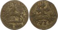 Braunschweig-Wolfenbüttel 6 Pfennig Karl I. 1735-1780. -