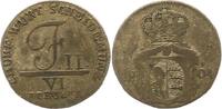 Württemberg 6 Kreuzer Friedrich II. 1797-1805. -