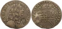 Lauenburg 2/3 Taler Julius Franz 1666-1689. -