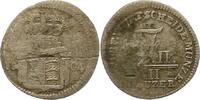 Württemberg 3 Kreuzer Friedrich II. 1797-1805. -