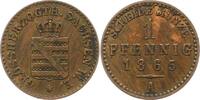 Sachsen-Weimar-Eisenach Pfennig Carl Alexander 1853-1901. -