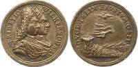 Sachsen-Gotha-Altenburg Silbermedaille Friedrich II. 1691-1732. -