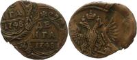 Russland Denga Elisabeth I. 1741-1761. -