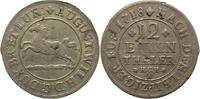 Braunschweig-Wolfenbüttel 1/12 Taler August Wilhelm 1714-1731. -