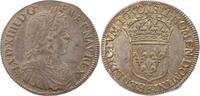 Frankreich 1/2 Ecu Ludwig XIV. 1643-1715. -