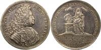 Braunschweig-Wolfenbüttel Silbermedaille August Wilhelm 1714-1731. -