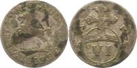 Braunschweig-Wolfenbüttel 6 Pfennig Karl I. 1735-1780. -