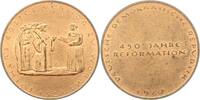 Reformation Bronzemedaille 450-Jahrfeier der Reformation 1967. -