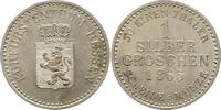 Hessen-Kassel Silbergroschen Friedrich Wilhelm I. 1847-1866. -