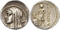 Republik Denar L. Cassius Longinius 63 v. Chr.. -