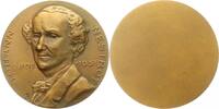Österreich Einseitige Bronzemedaille Zweite Republik nach 1945. -