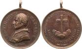 Italien-Kirchenstaat Vatikan Bronzemedaille Leo XIII. 1878-1903. -