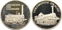 Eisenbahn Versilberte Bronzemedaille -