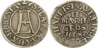 Osnabrück-Bistum 2 Mariengroschen 1668 Ernst August I. 1662-1698. Sehr s... 316.97 元 含税 ＋  50.05 元 运费