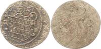 Bayern Einseitiger 1/2 Kreuzer Maximilian I., als Kurfürst 1623-1651. -