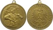 Nürnberg-Stadt Tragbare Bronzemedaille Rechenpfennige. -