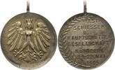 Nürnberg-Stadt Tragbare Weißmetallmedaille 1 Rechenpfennige. -