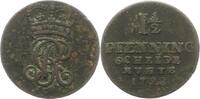 Braunschweig-Calenberg-Hannover 1 1/2 Pfennig Georg III. 1760-1820. -