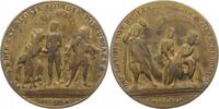 Haus Habsburg Satirische Bronzemedaille Maria Theresia 1740-1780. -