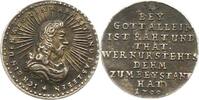 Sachsen-Gotha-Altenburg Silbermedaille Friedrich II. 1691-1732. -