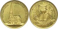 Hamburg, Stadt Vergoldete Bronzemedaille -