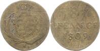 Sachsen-Albertinische Linie 8 Pfennig Friedrich August I. 1806-1827. -