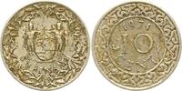 Suriname 10 Cent Niederländisch 1814-1975. -